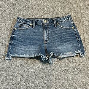 Universal Thread Cut Off Denim Shorts Womens 6/28 Blue High Rise Shortie